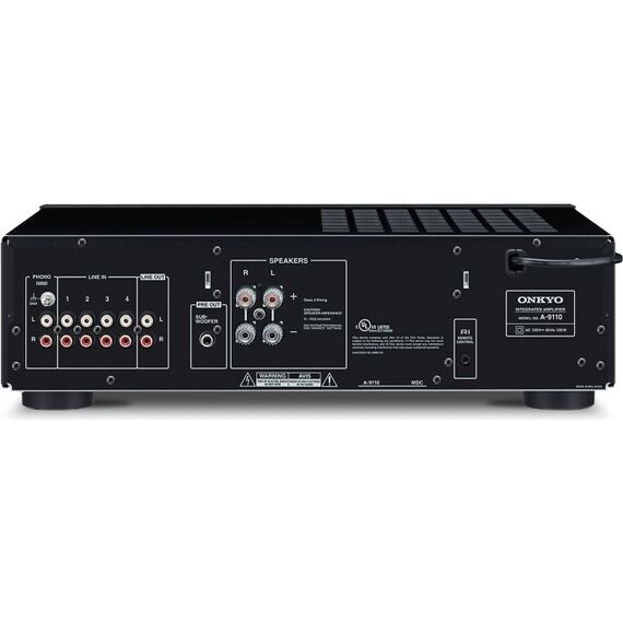 Onkyo Встроенный стереоусилитель A-9110 (Black), Цвет: Black, изображение 4
