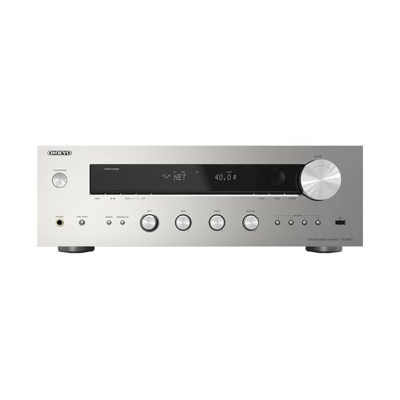Onkyo TX-8470 Сетевой стереоприемник Hi-Fi Silver, Цвет: Silver, изображение 3