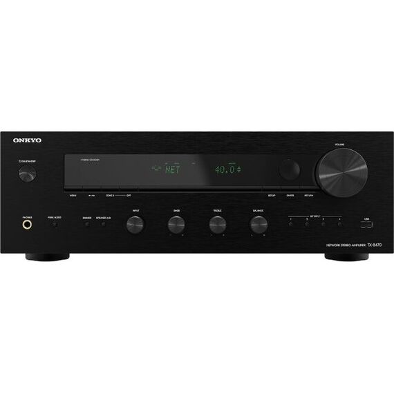 Onkyo TX-8470 Сетевой стереоприемник Hi-Fi Black, Цвет: Black, изображение 3