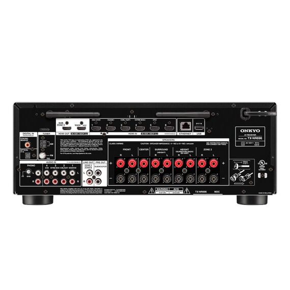 Onkyo TX-NR696 7,2-канальный сетевой AV-ресивер, изображение 5