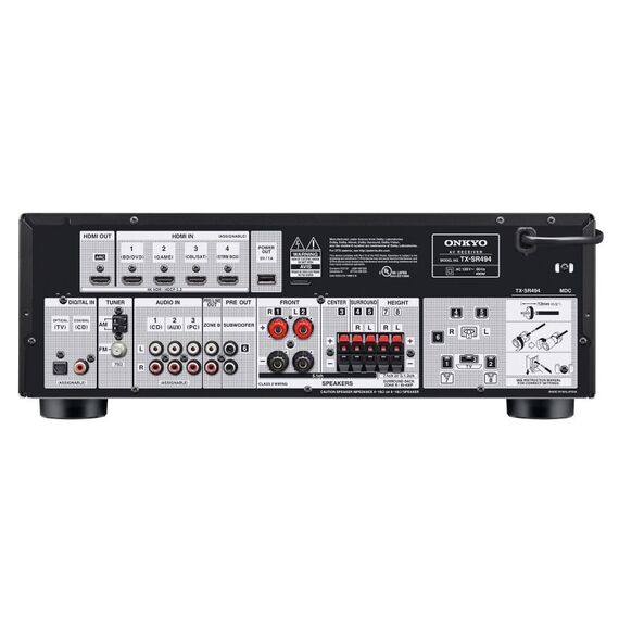 Onkyo TX-SR494 7,2-канальный AV-ресивер, изображение 5
