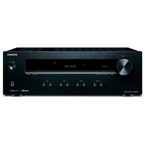 Onkyo TX-8220 Стереоприемник со встроенным Bluetooth (Black), Цвет: Black