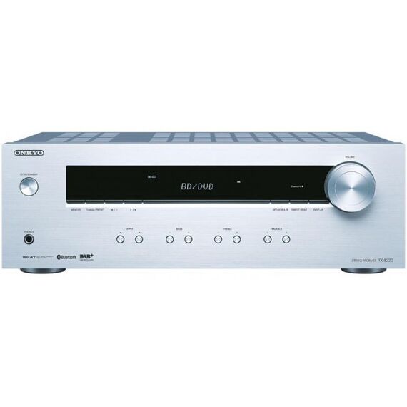 Onkyo TX-8220 Стереоприемник со встроенным Bluetooth (Silver), Цвет: Silver